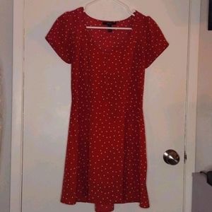 Forever 21 a-line dress with tie back